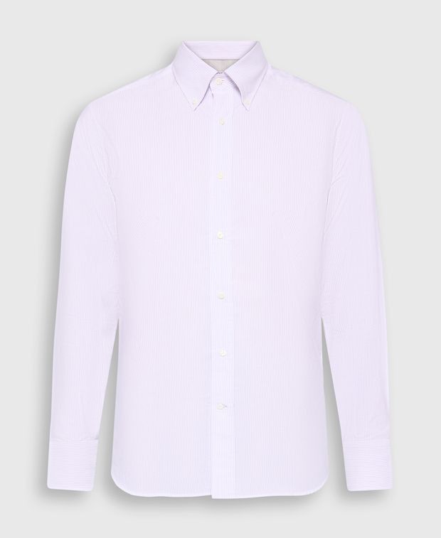 Brunello Cucinelli Long-sleeved shirt - regular fit Size US M / EU 48-50 / 2 - 1 Thumbnail
