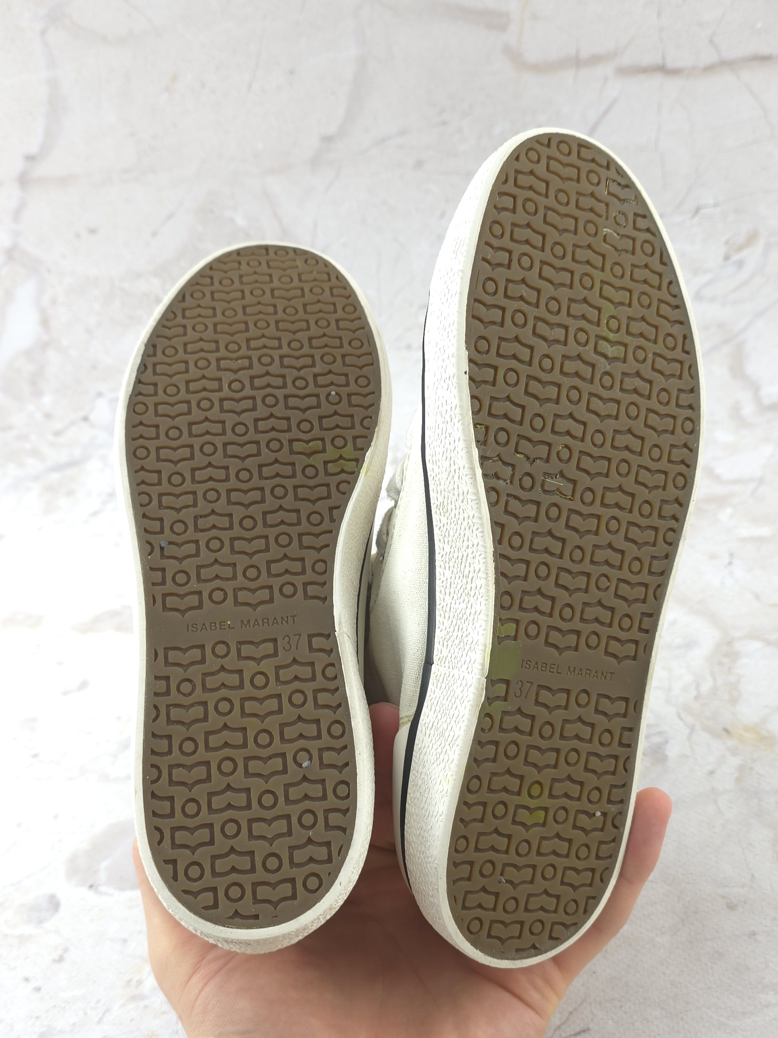Isabel Marant Isabel Marant 'Benkeen' trainers cloth deisgner Size US 7 / IT 37 - 13 Thumbnail