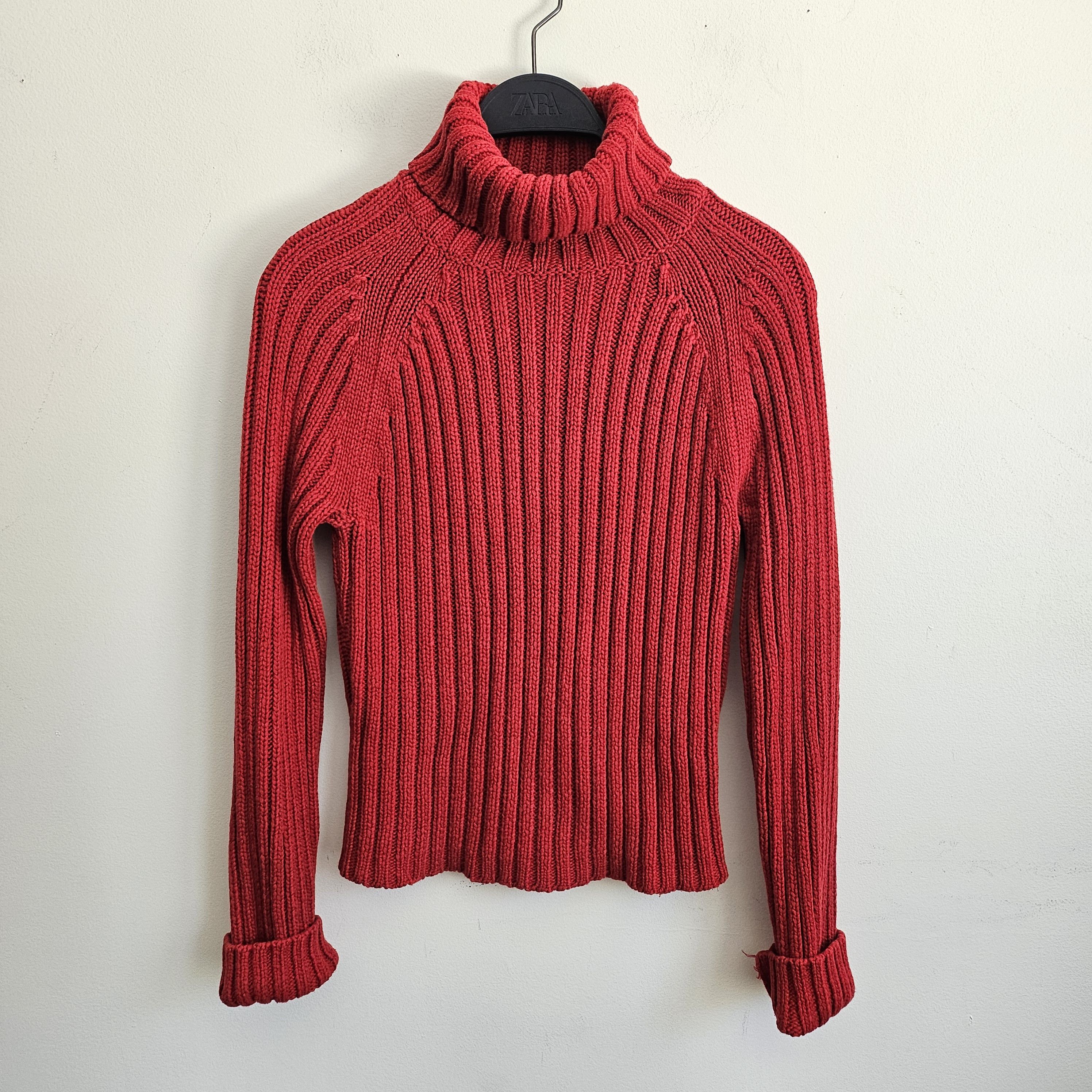 Abercrombie & Fitch × Vintage Abercrombie & Fitch Vintage y2k Chunky Ribbed Sweater Size M / US 6-8 / IT 42-44 - 3 Thumbnail