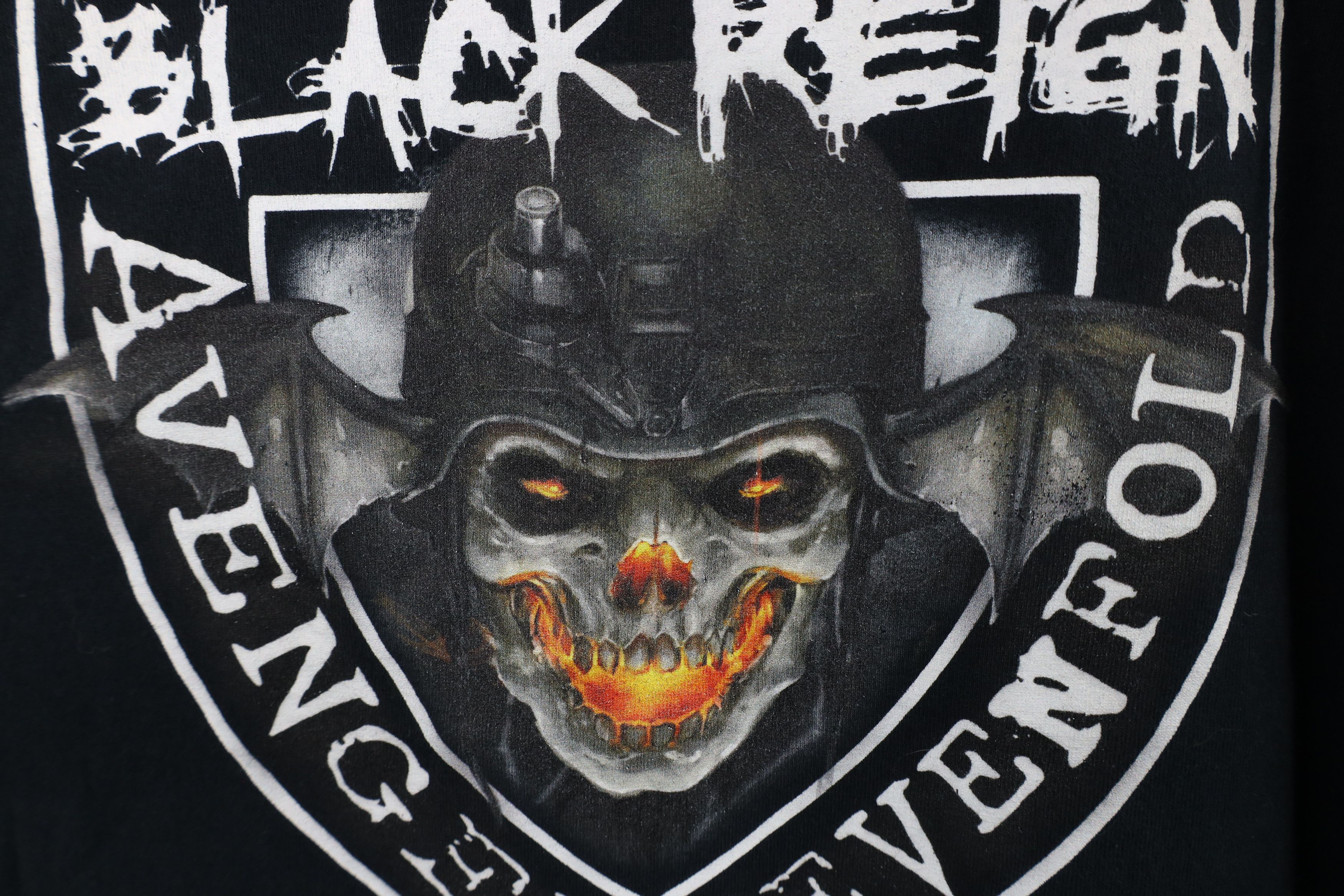 Vintage Retro Black Reign Avenged Sevenfold Band T-Shirt Black Size US XL / EU 56 / 4 - 5 Thumbnail