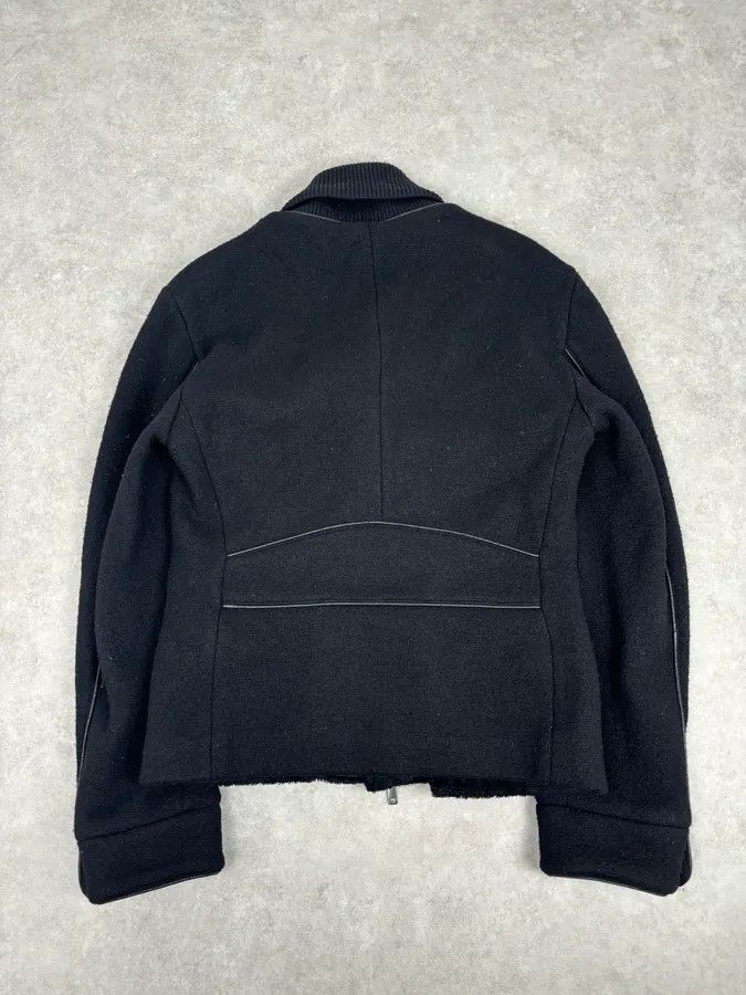 Emporio Armani 2000s Emporio Armani Black Pony Hair & Wool Jacket Size US M / EU 48-50 / 2 - 5 Thumbnail
