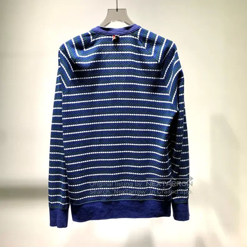 Thom Browne Thom Browne Striped Knit Cardigan Size US L / EU 52-54 / 3 - 2 Thumbnail