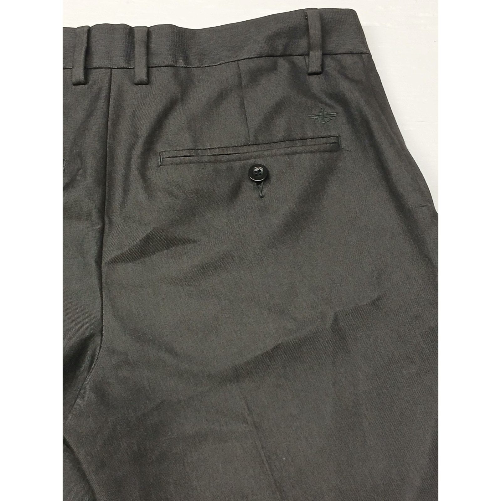 Dockers Dockers (30x30) Gray Straight Regular Fit Dress Slacks Size US 30 / EU 46 - 7 Thumbnail