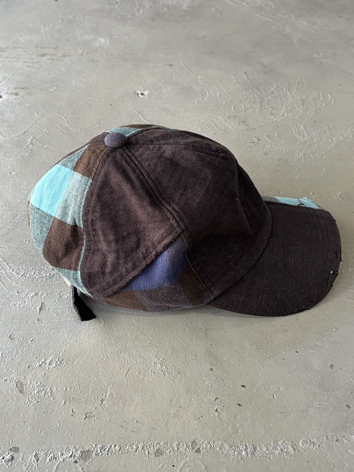Hysteric Glamour RARE MONTAGE PATCHWORK DISTRESSED CAP KAPITAL STYLE Size ONE SIZE - 3 Thumbnail