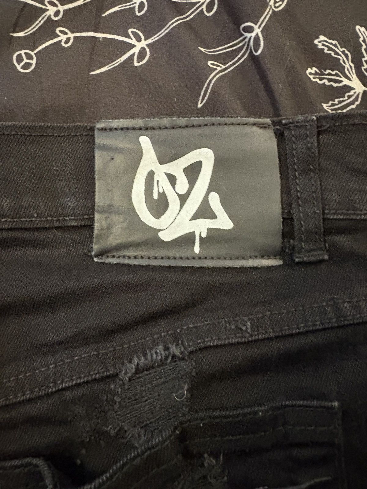 Other Outsider black distressed denim Size US 30 / EU 46 - 4 Thumbnail