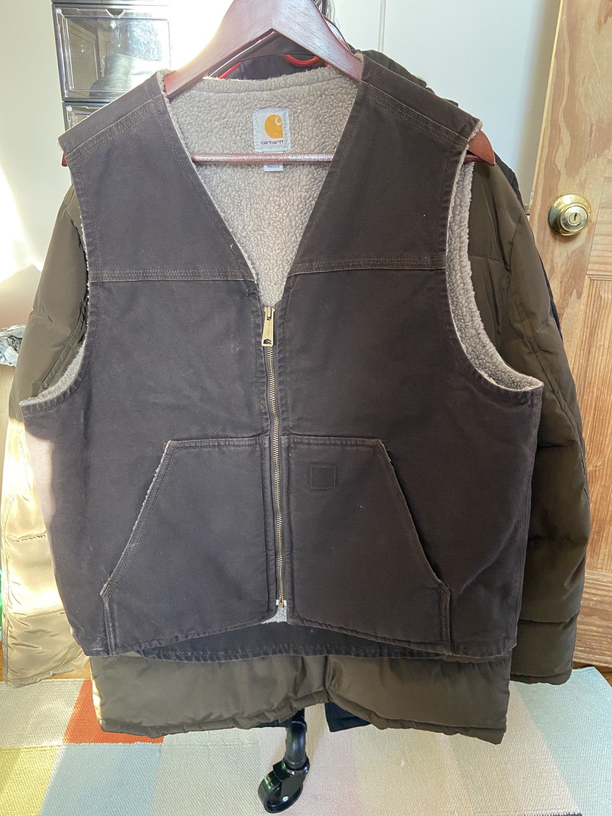Carhartt Carhartt Vest “patch removed” mens large Size US L / EU 52-54 / 3 - 1 Thumbnail