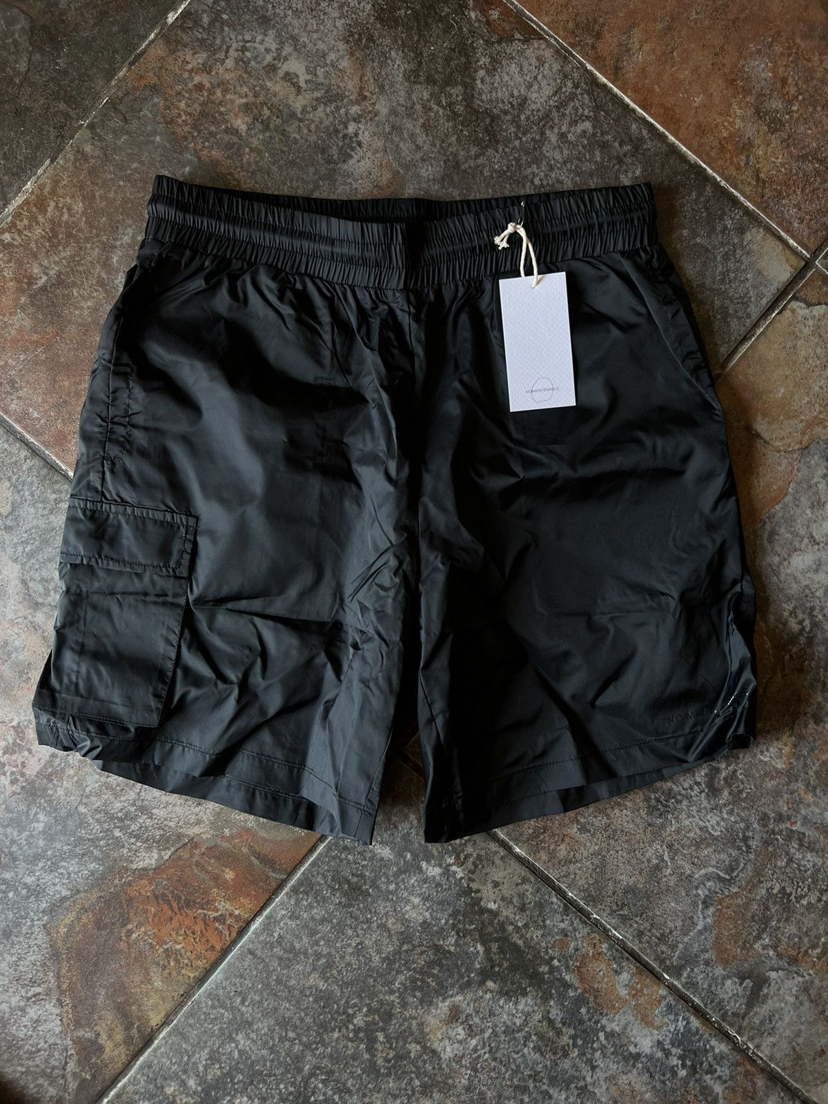 No Maintenance Black Nylon Shorts Size US 30 / EU 46 - 1 Thumbnail