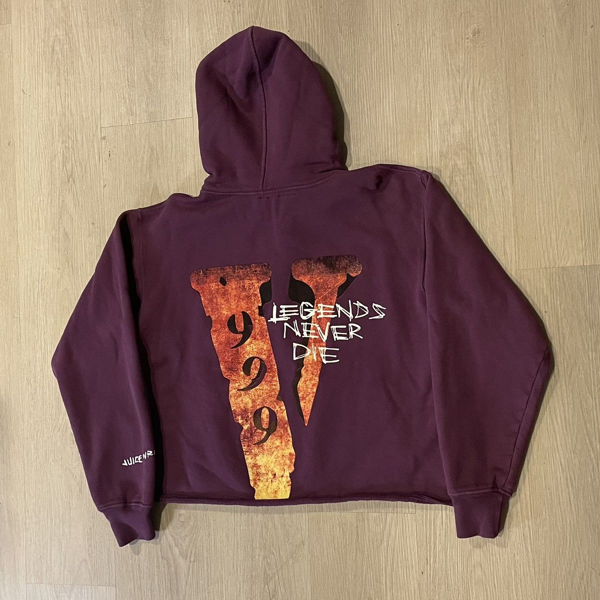 Vlone WORN VLONE x Juice WRLD Legends Never Die Hoodie "Purple" Size US S / EU 44-46 / 1 - 8 Thumbnail