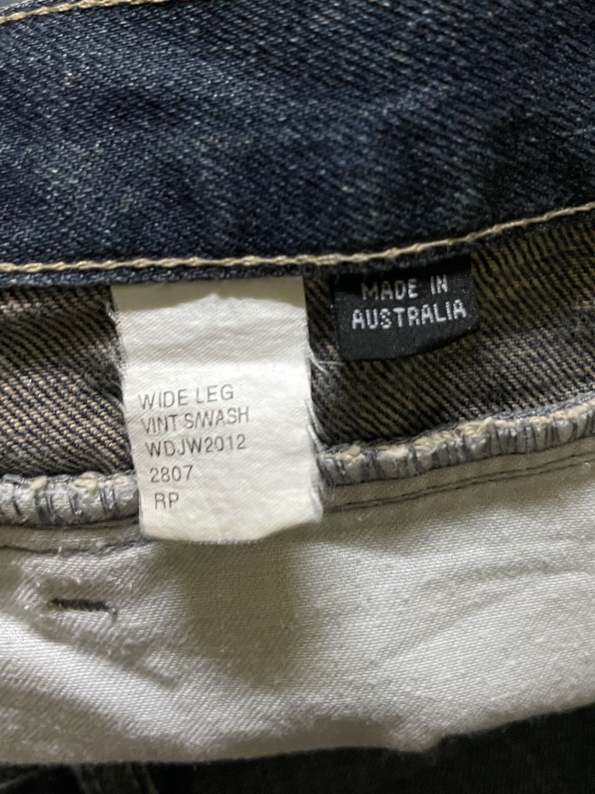 Ksubi Ksubi Wide Leg Vintage Wash Jeans Size 28" / US 6 / IT 42 - 20 Thumbnail