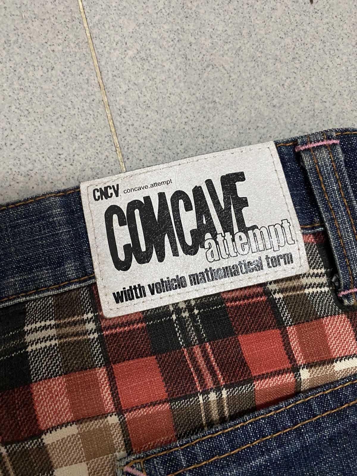 Japanese Brand × Vintage Offer‼️Vintage CNCV Concave Attempt Japanese Denim Jeans Size US 33 - 8 Thumbnail