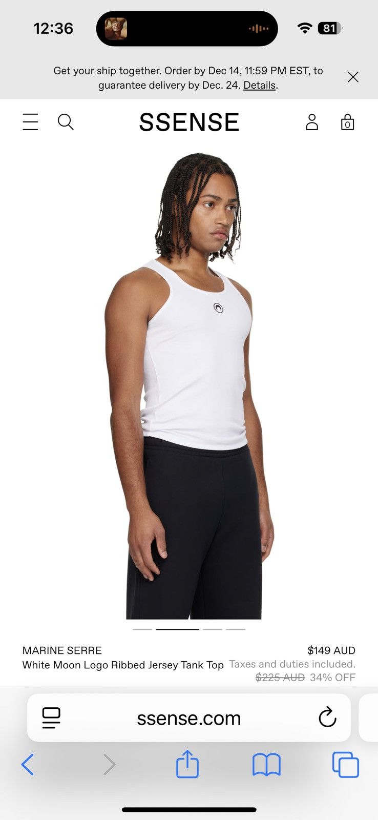 Marine Serre Marine Serre Tank Size XS Size US XS / EU 42 / 0 - 2 Thumbnail