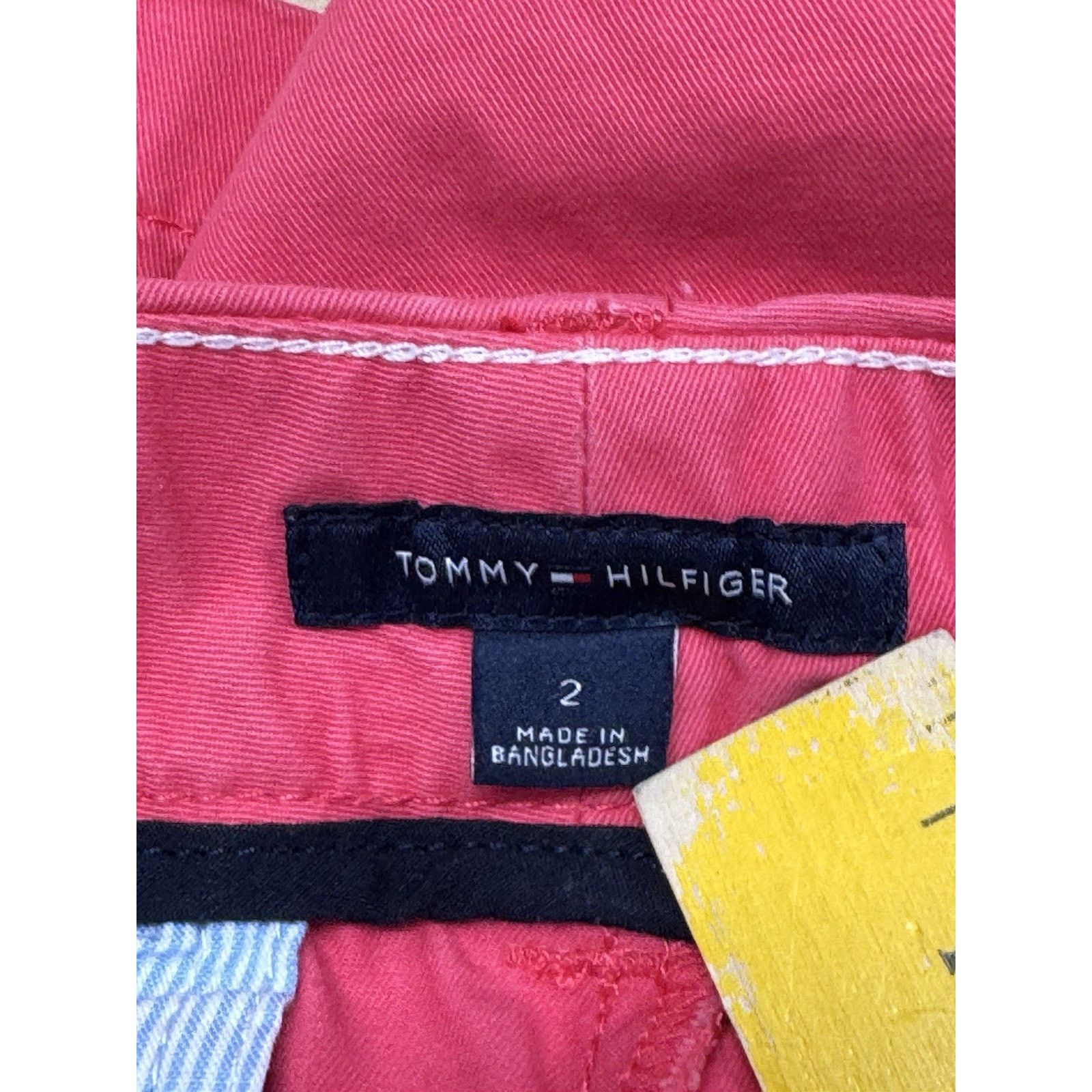 Tommy Hilfiger Tommy Hilfiger Hot Pink Walking Shorts Pockets Womens Sz 2 Size 26" / US 2 / IT 38 - 7 Thumbnail