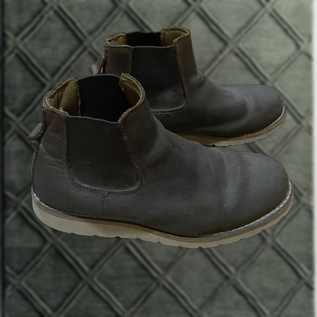 Carhartt Carhartt Boots Mens 11 5" Soft Toe Chelsea Wedge FW5033-M Brown Leather Work Safety Shoe Size US 11 / EU 44 - 1 Thumbnail