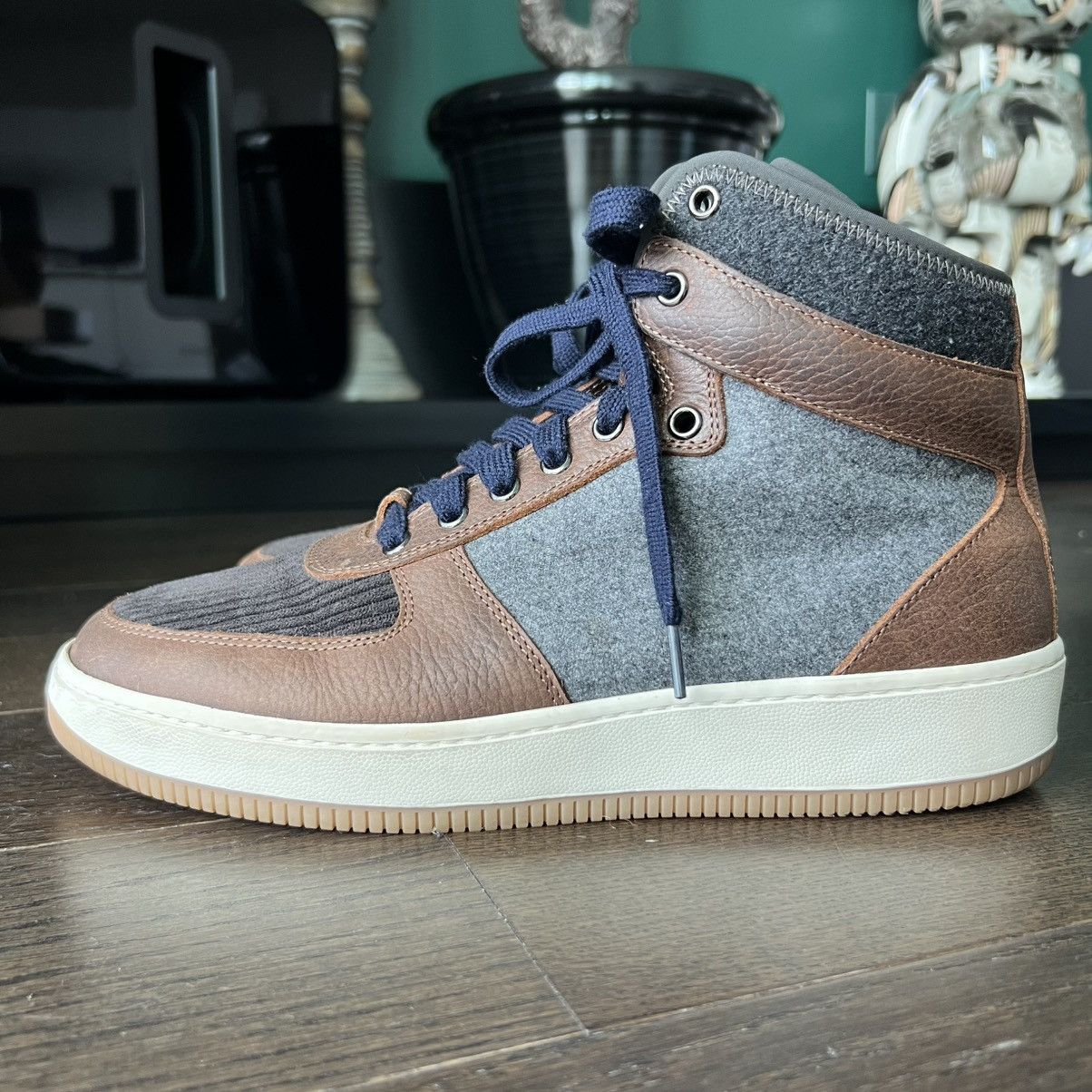 Brunello Cucinelli Christer Hi Top Fashion Sneaker Size US 9 / EU 42 - 7 Thumbnail