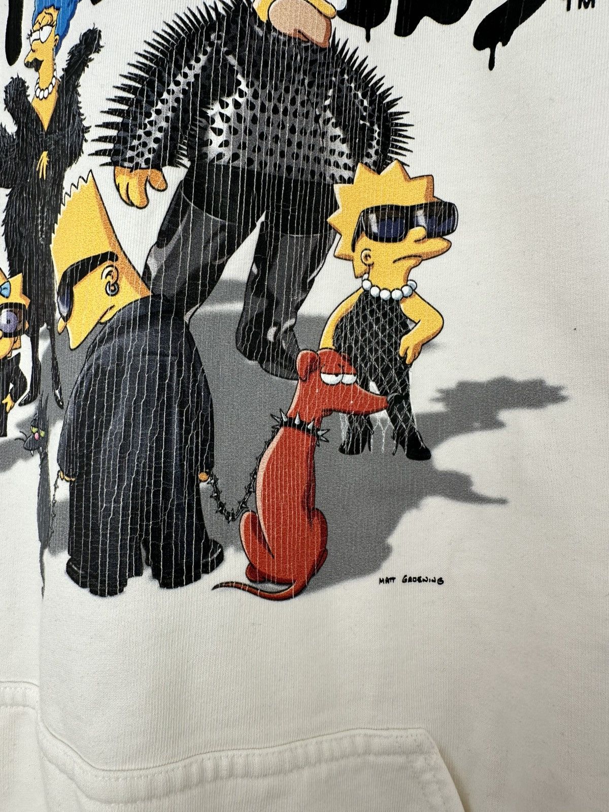 Balenciaga Balenciaga x The Simpsons Graphic Printed Wide fit Hoodie Size US M / EU 48-50 / 2 - 17 Thumbnail