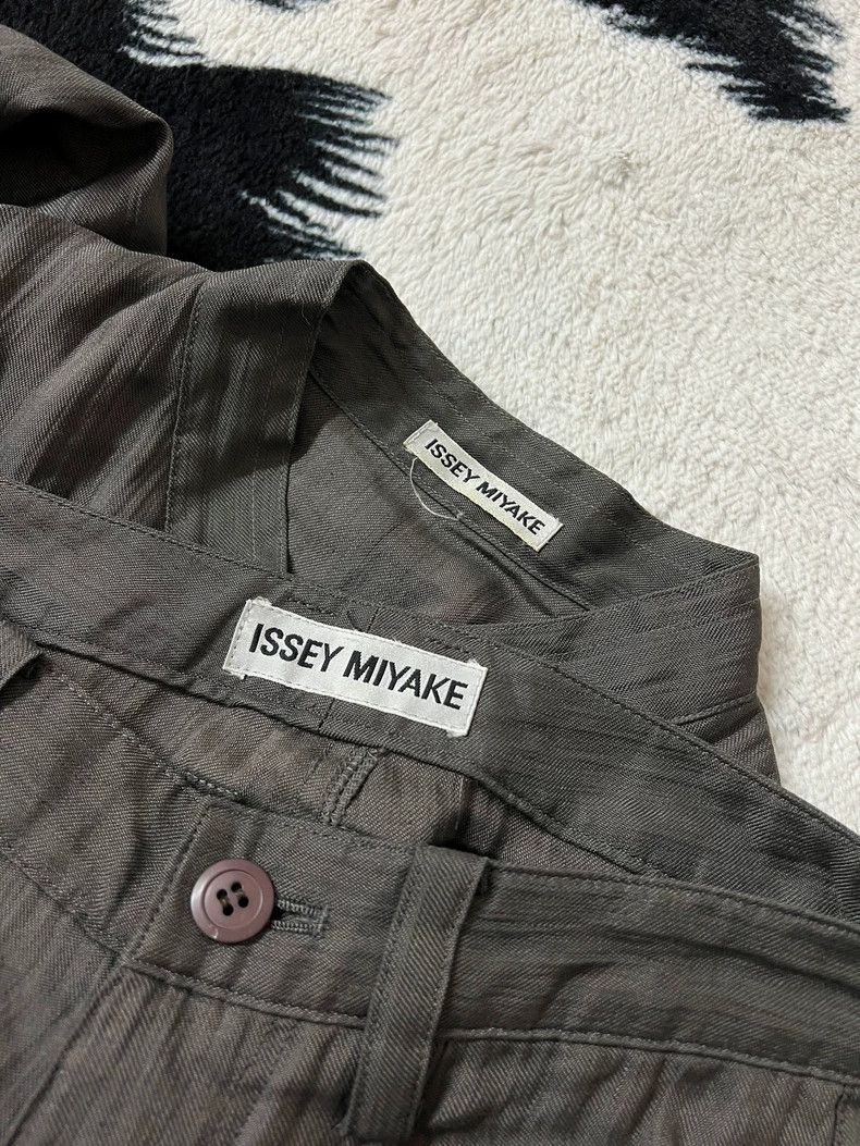 Issey Miyake Issey Miyake size:M Grey Chinese-style trousers Size 42" / US 20 - 4 Thumbnail