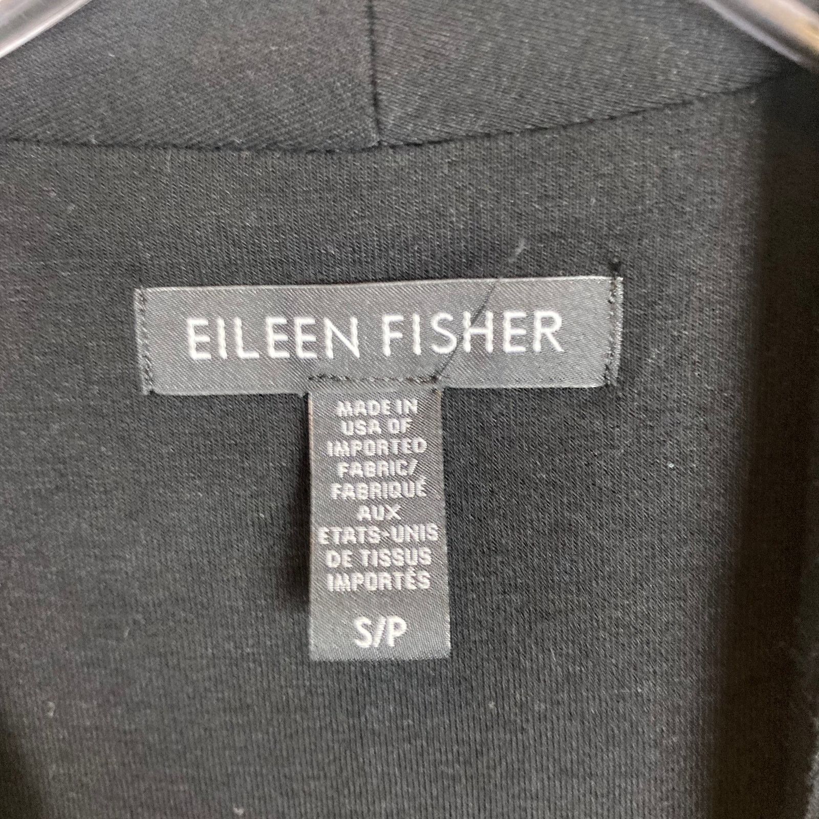 Eileen Fisher Eileen Fisher Black Mock Neck V Neck Sleeveless Dress Sz S Size S / US 4 / IT 40 - 3 Thumbnail