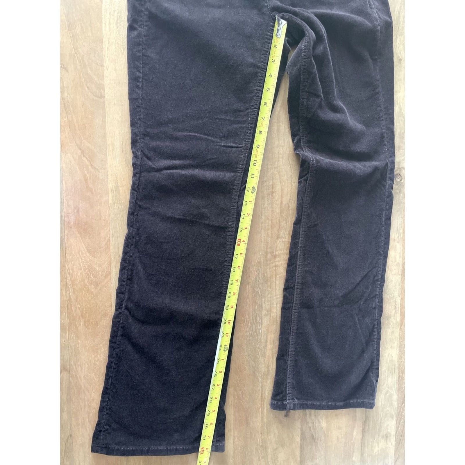 Tommy Hilfiger Tommy Hilfiger Corduroy Bootcut Pants Womens 6R Brown Mid Rise Trousers Size 28" / US 6 / IT 42 - 5 Thumbnail
