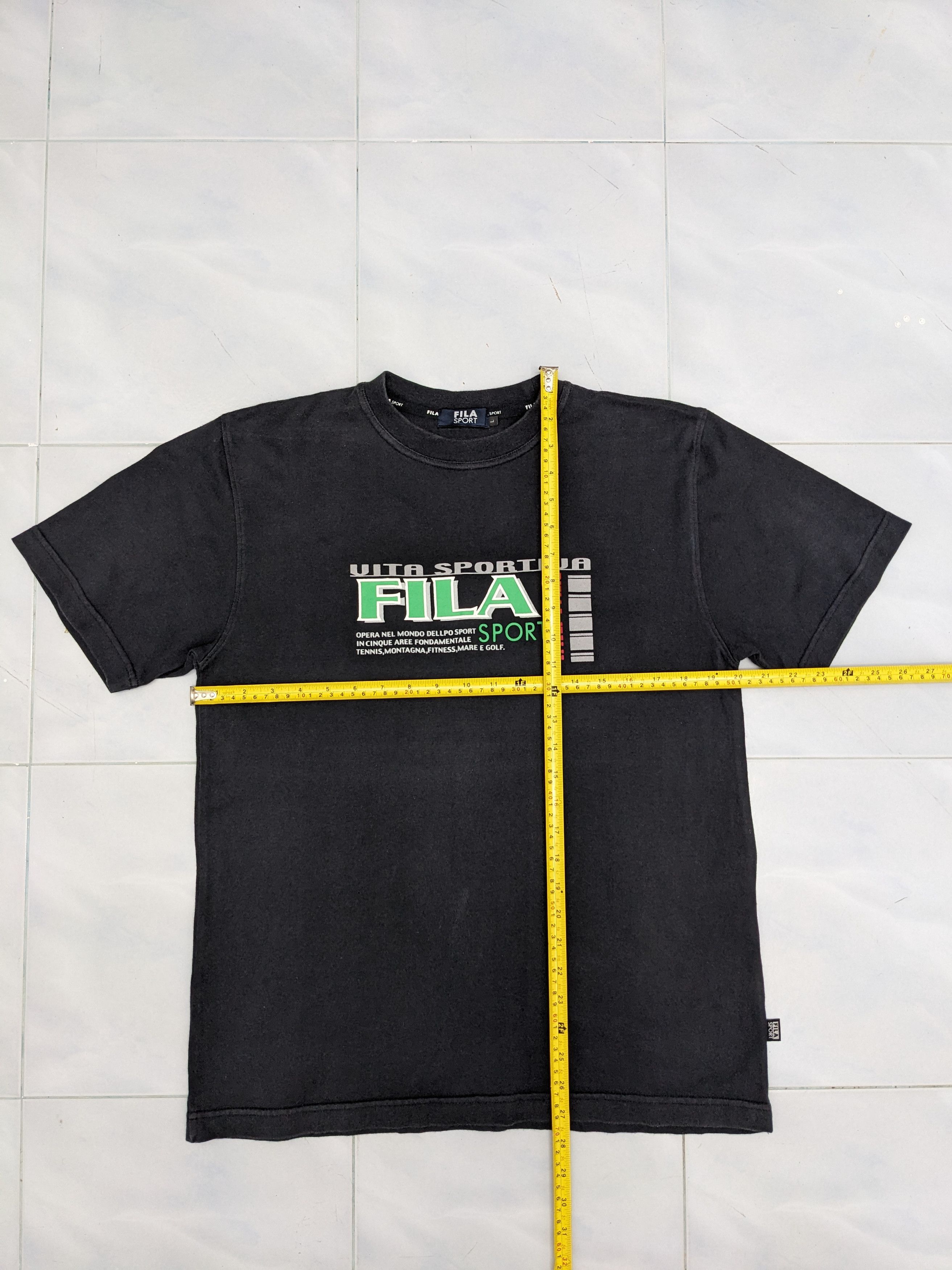 Fila VINTAGE VITA SPORTIVA FILA SPORT TSHIRT Size US L / EU 52-54 / 3 - 6 Thumbnail