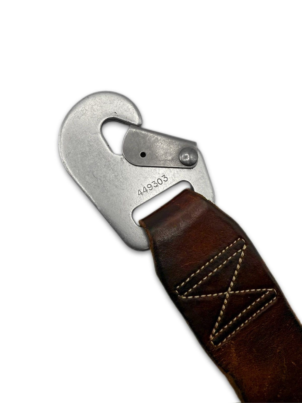 Carol Christian Poell Leather Diverging Belt - Black Belts