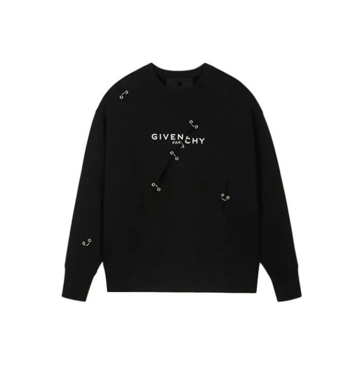 Givenchy Givenchy Logo Print Crewneck Long-Sleeve Sweatshirt Size US L / EU 52-54 / 3 - 1 Thumbnail