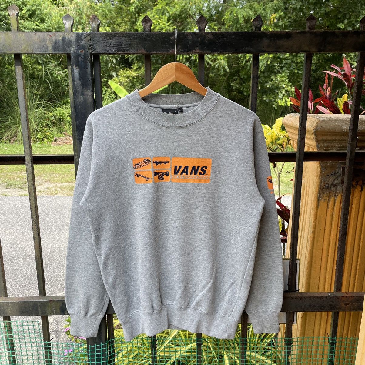 Vans 🔥Vintage 90s Vans Skateboarder Graphic Skate Sweatshirts Size US S / EU 44-46 / 1 - 1 Thumbnail