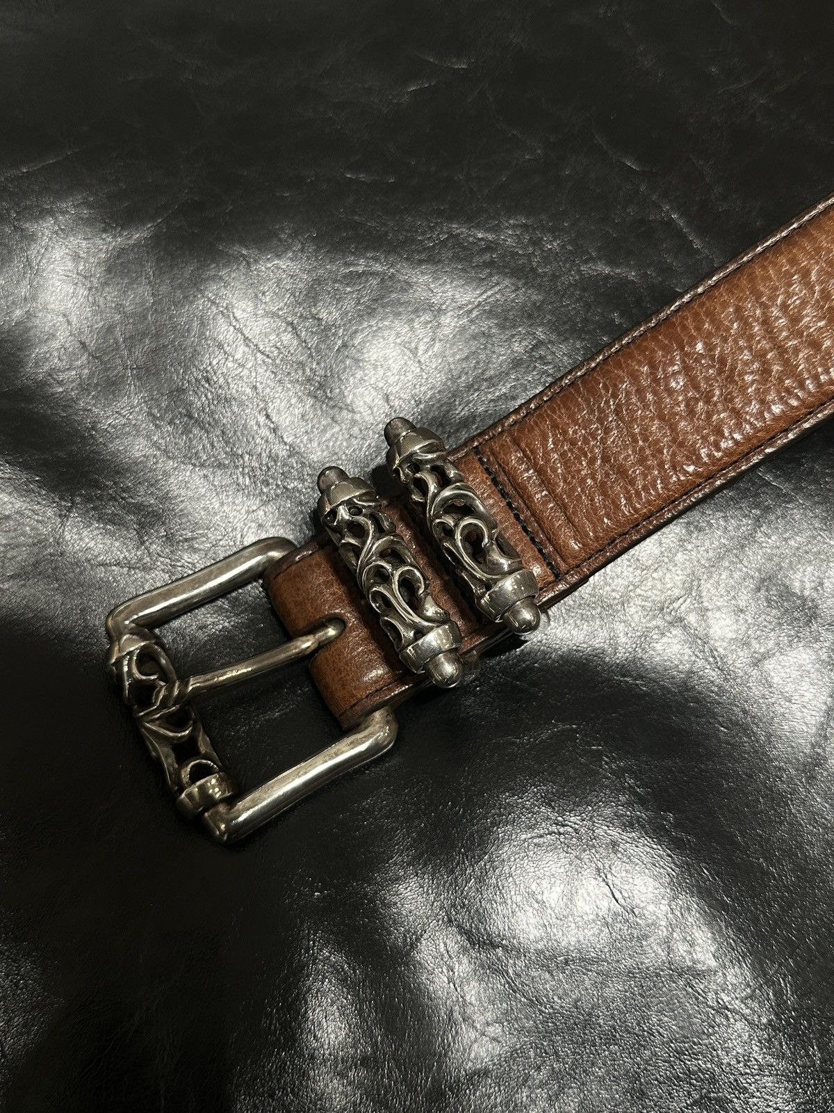 Chrome Hearts Chrome Hearts Roller Belt Size 36 - 2 Thumbnail