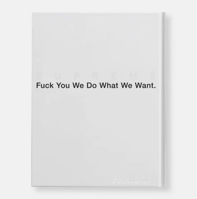 Supreme Supreme Hardcover Book Size ONE SIZE - 2 Thumbnail
