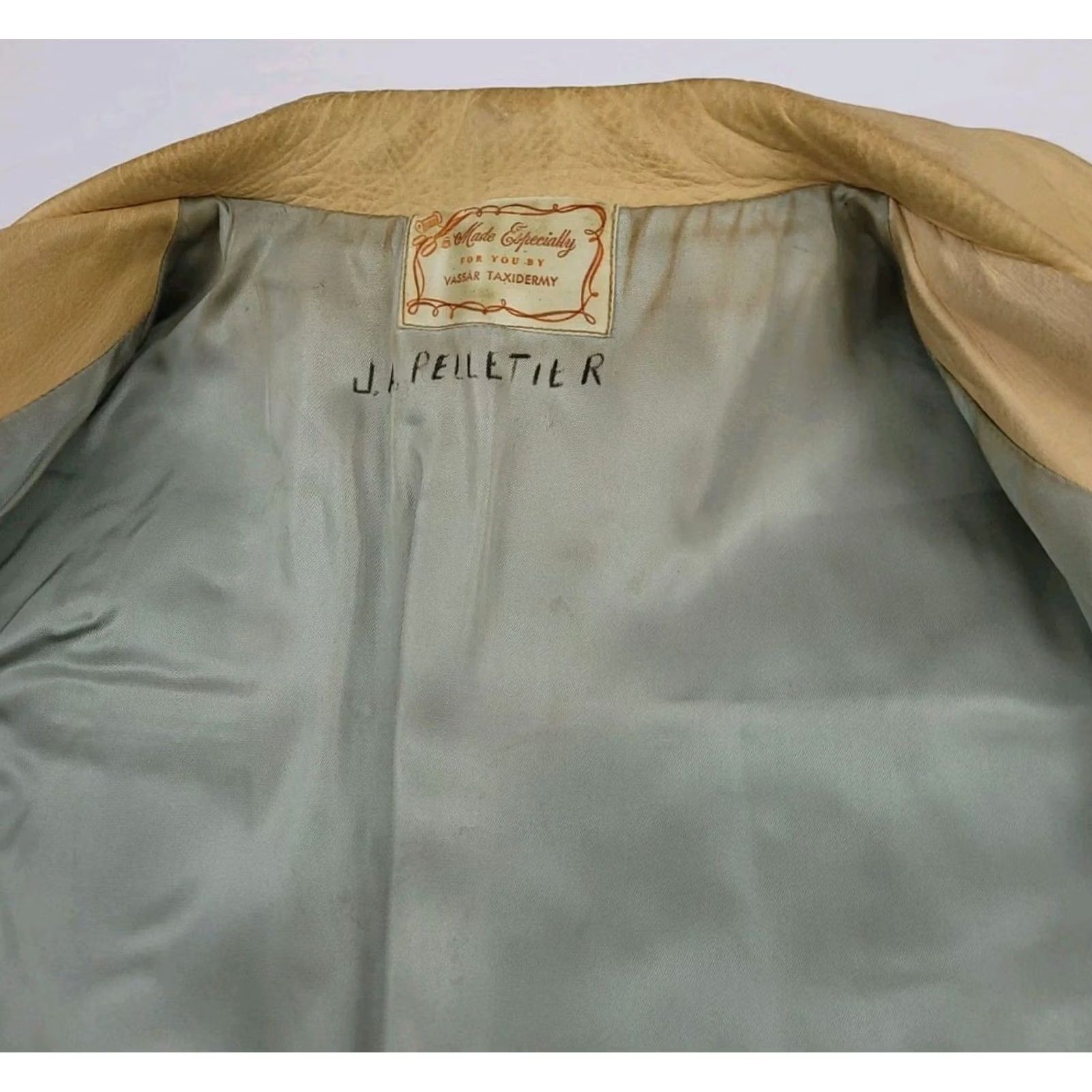 Skin Vintage 50s 60s Deer Skin Leather Fringe Jacket - Unique Western Ladies Size M / US 6-8 / IT 42-44 - 4 Thumbnail
