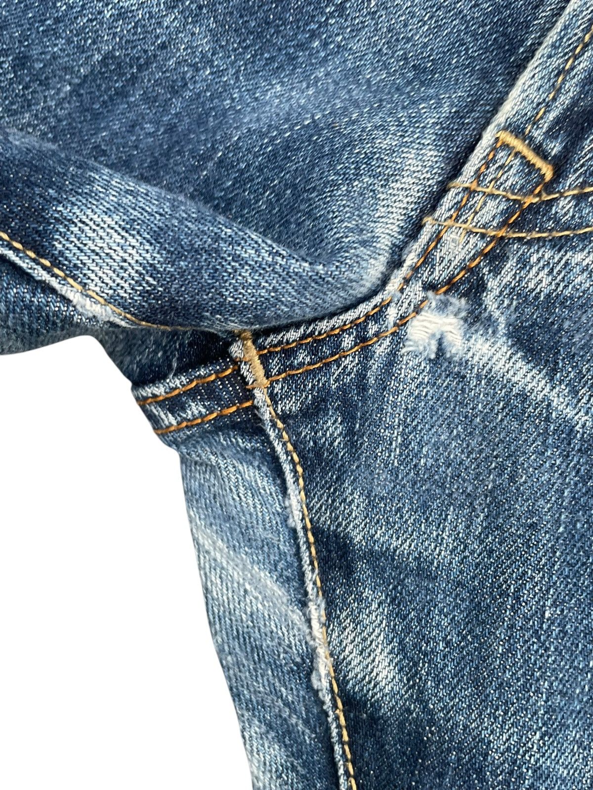 Japanese Brand Uniqlo Redline Selvedge Denim Size US 30 / EU 46 - 5 Thumbnail