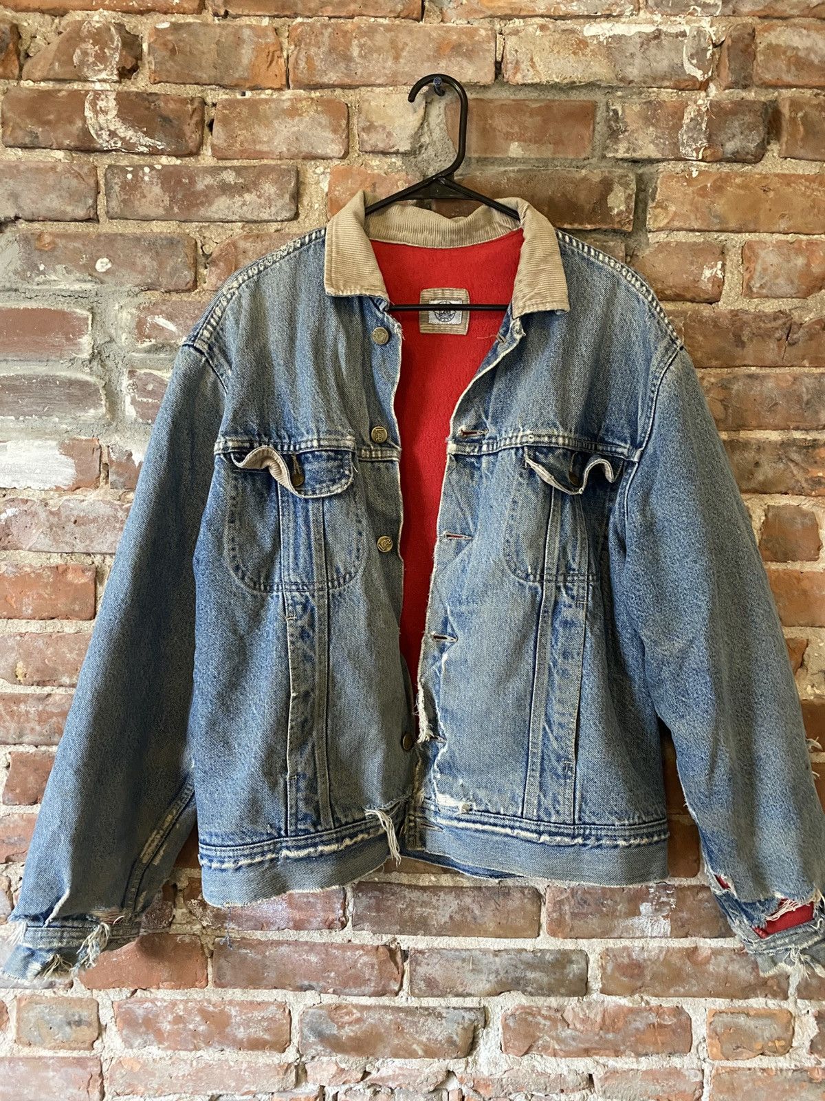 Lee 1980s Vintage Lee Denim Jacket Size US L / EU 52-54 / 3 - 7 Thumbnail