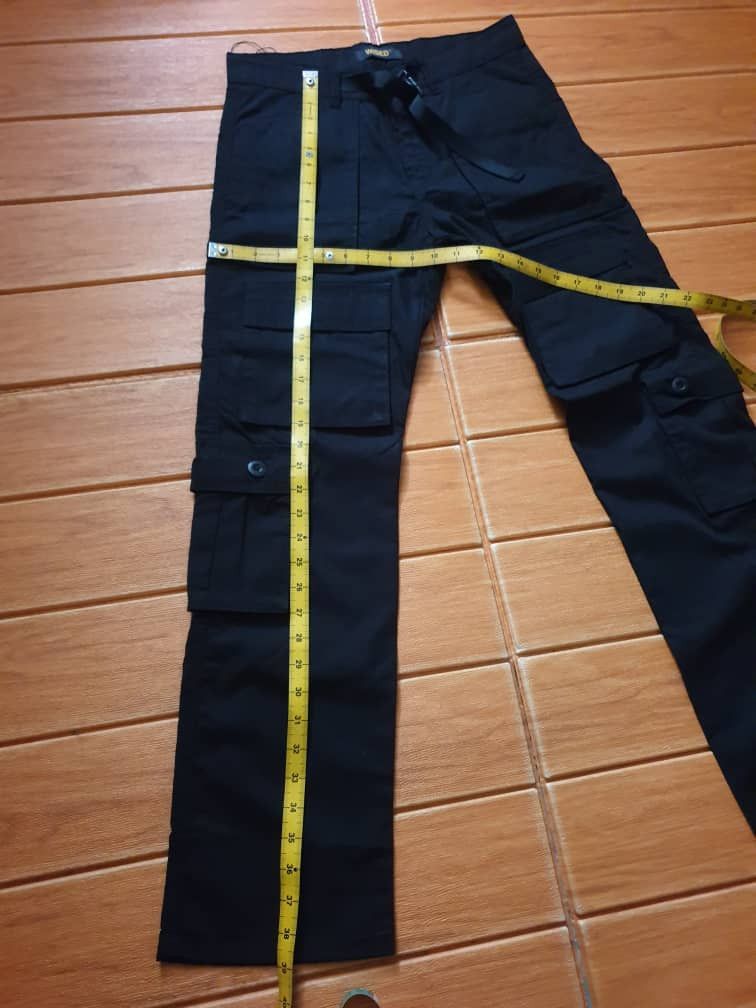 Japanese Brand Wised multipocket black colour trousers cargo pant Size US 30 / EU 46 - 6 Thumbnail