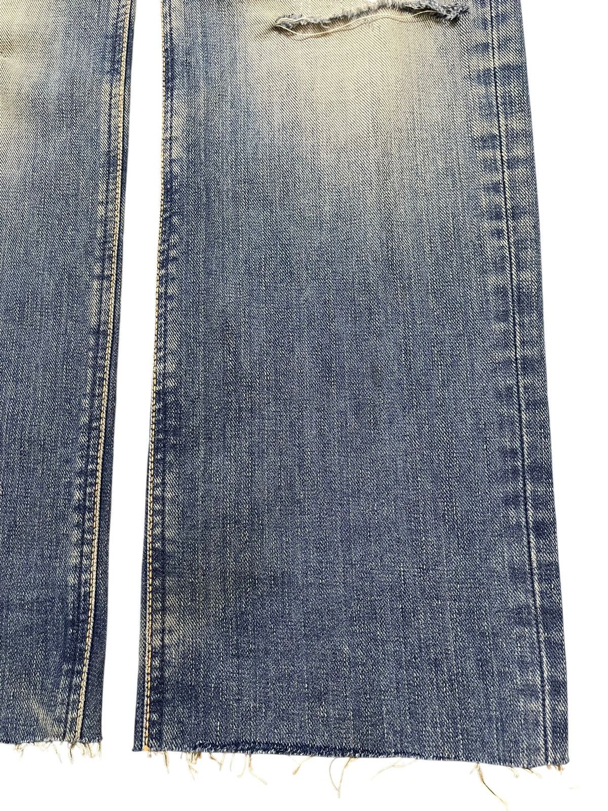 Lee Vintage Lee Mud Faded Wash Distress Style Jeans Size US 30 / EU 46 - 8 Thumbnail