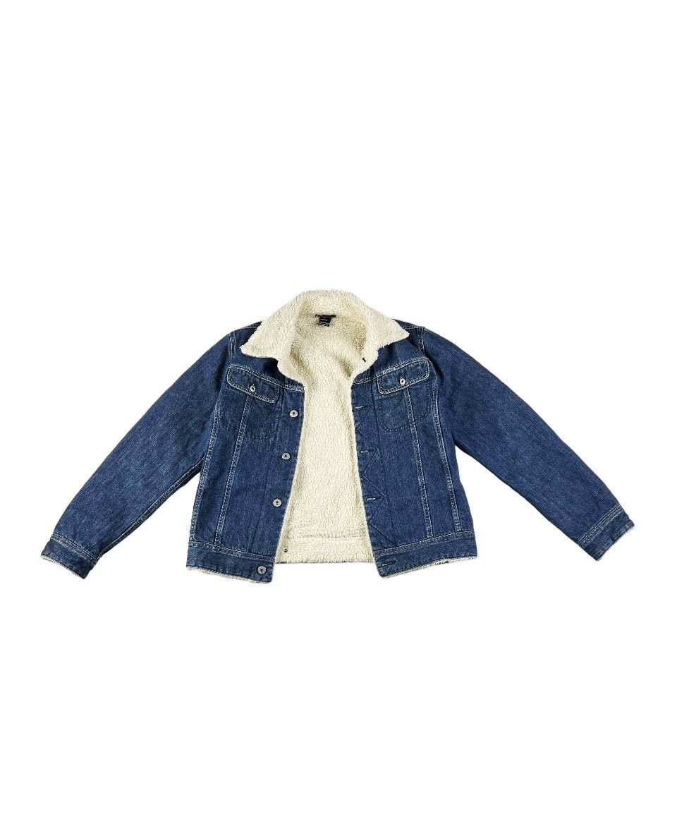Diesel Disiel Denim Sherpa Jacket S Size US S / EU 44-46 / 1 - 1 Thumbnail