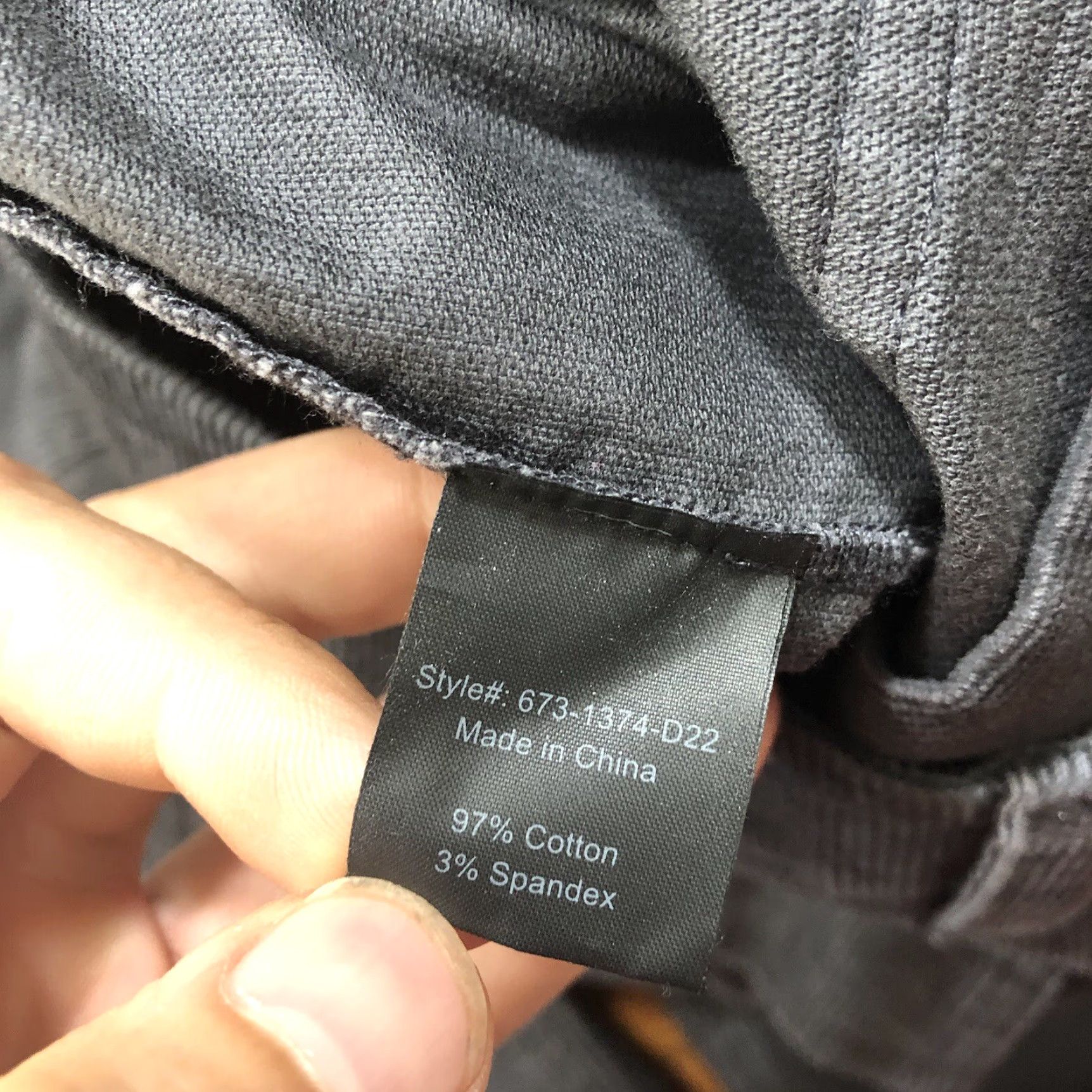Vintage Jenni Kayne Pants Womens 8 Inseam 26 Dark Gray Corduroy Ranger Trouser Size 30" / US 8 / IT 44 - 7 Thumbnail