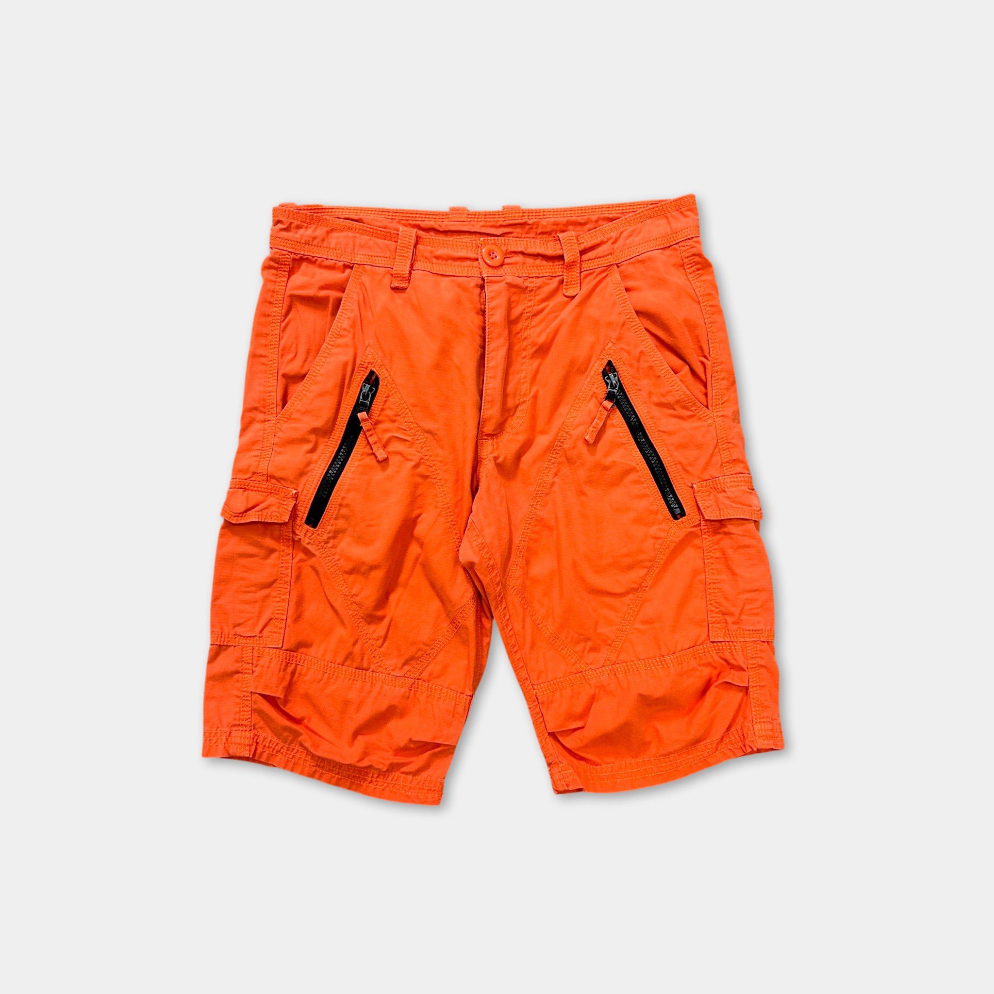 Armani Exchange Armani Exchange Orange Utilitarian Cargo Shorts Size US 28 / EU 44 - 1 Thumbnail