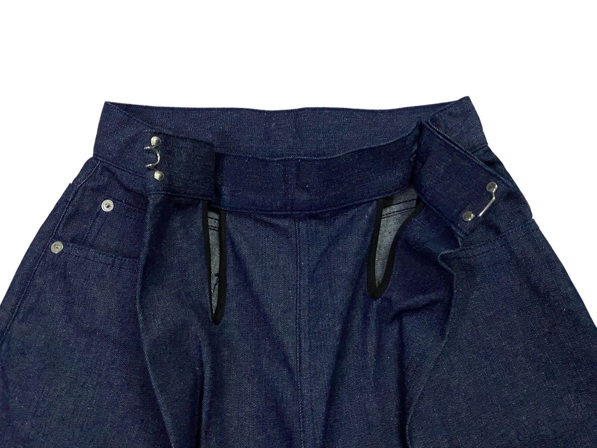 JOHN LAWRENCE SULLIVAN × Japanese Brand John Lawrence Sullivan Rigid Denim Wide Pants Size 25" / US 0 / IT 36 - 16 Thumbnail