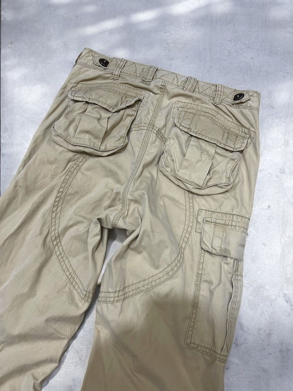 Polo Ralph Lauren × RRL Ralph Lauren Vintage Polo Ralph Lauren Multi Pocket Tactical Combat Pants Size US 30 / EU 46 - 5 Thumbnail