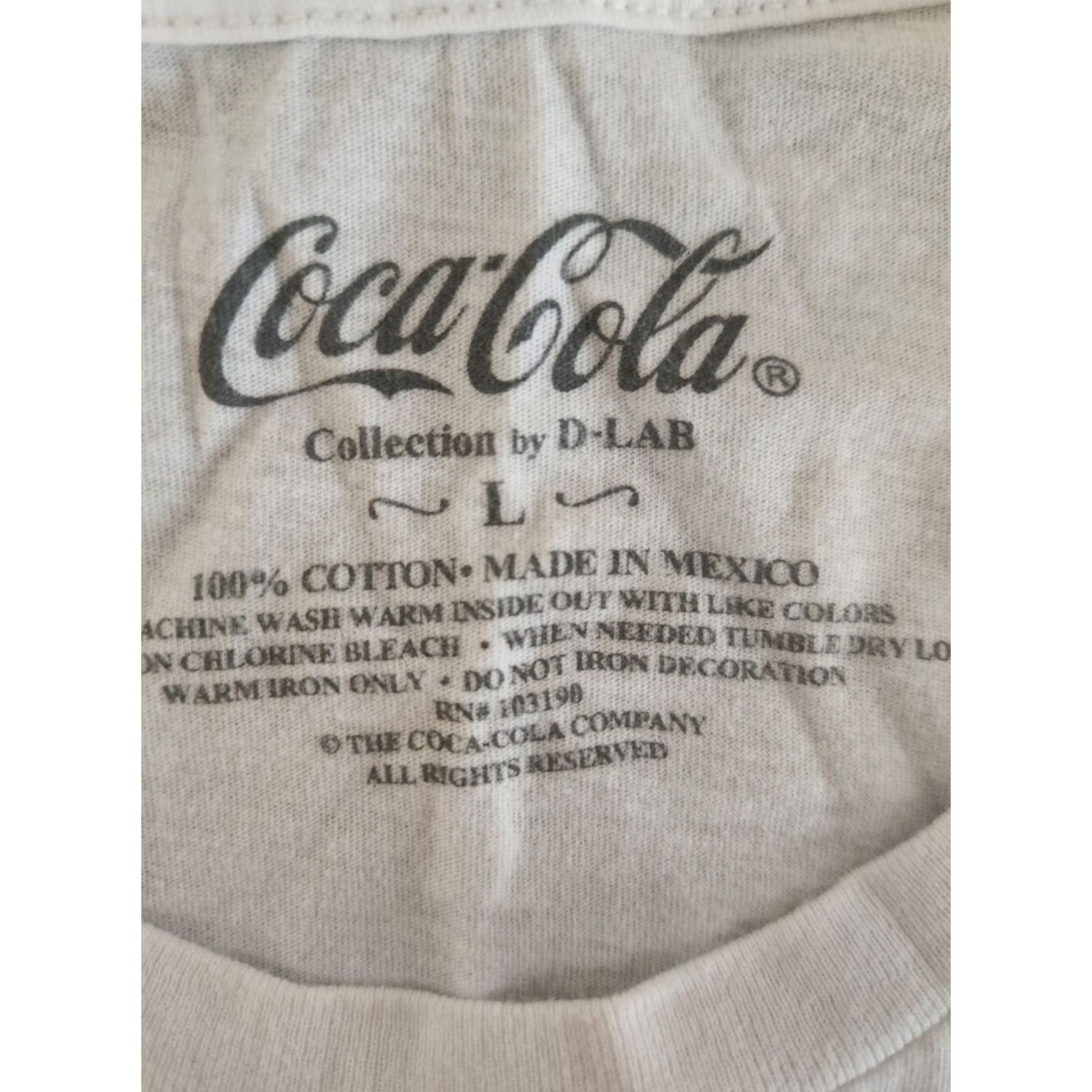 Vintage VINTAGE Coca-Cola It's The Real Thing White Long Sleeve T Shirt L Men Size US L / EU 52-54 / 3 - 3 Thumbnail