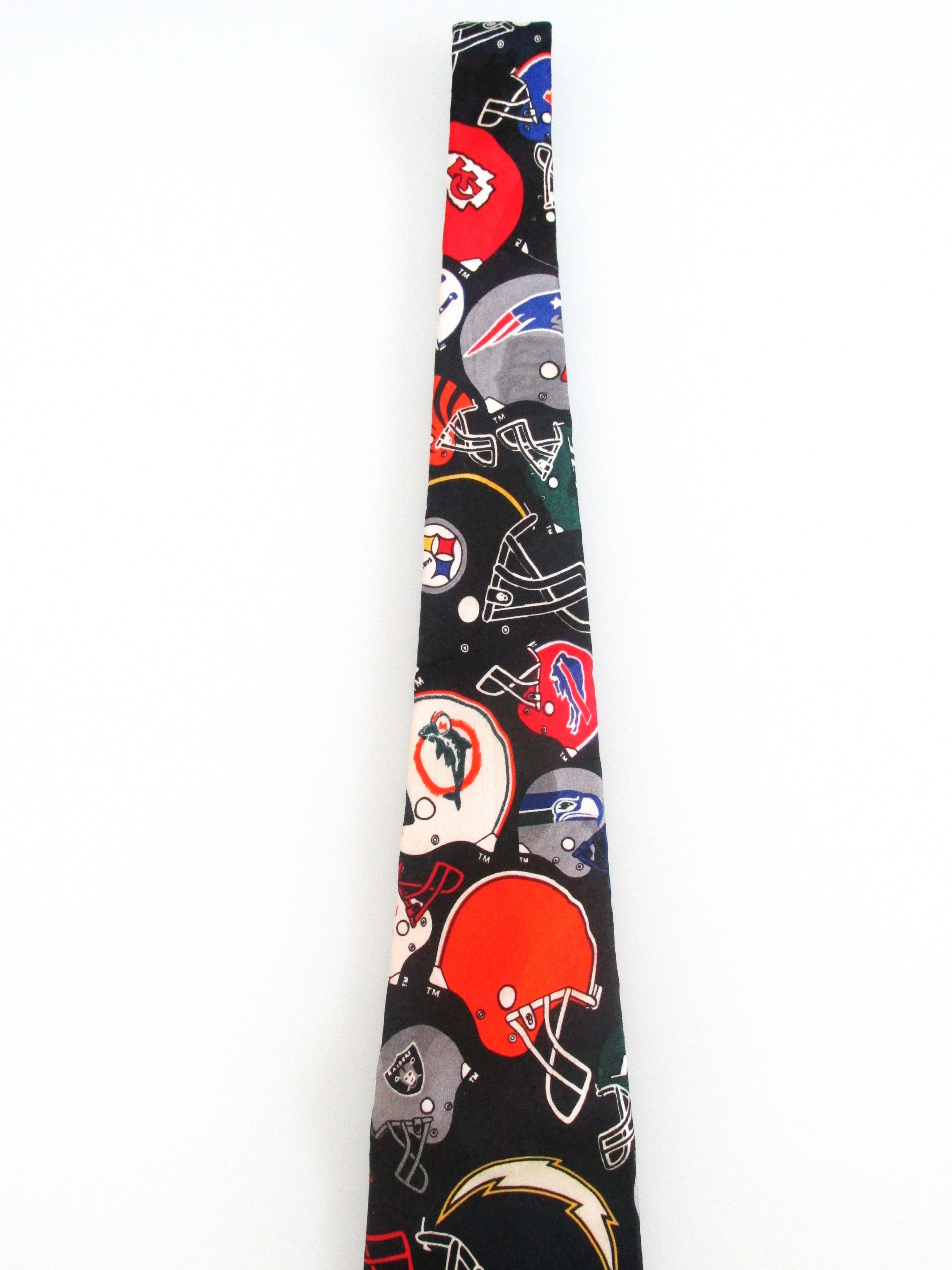 NFL Team NFL (NWOT) AFC Team Helmets Silk Tie Size ONE SIZE - 3 Thumbnail