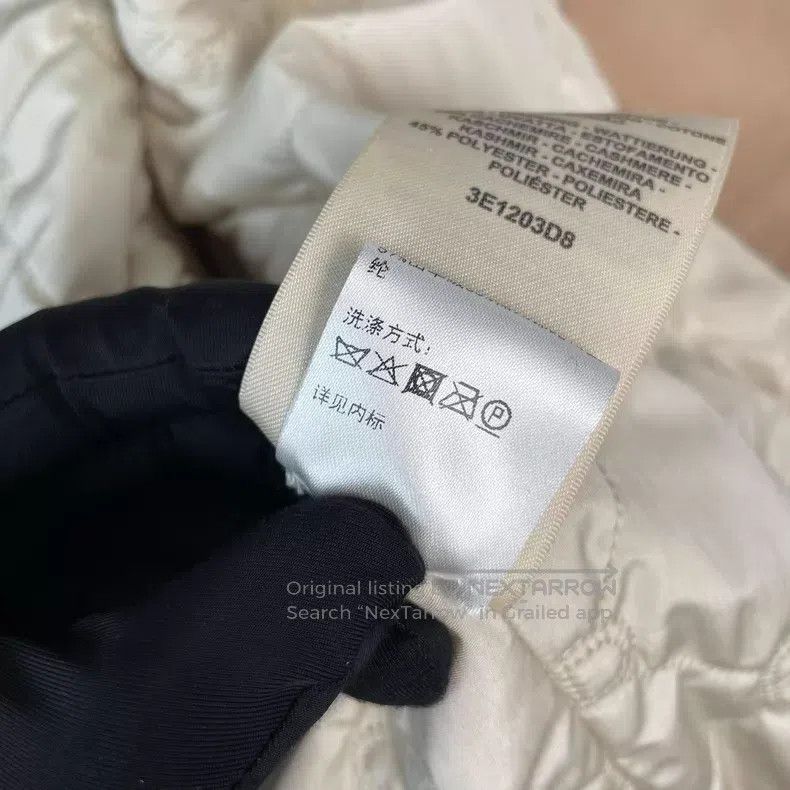 Hermes Hermes 23S Beige Pig Nose Knit Sleeve Patchwork Leather Ja Size XS / US 0-2 / IT 36-38 - 8 Thumbnail