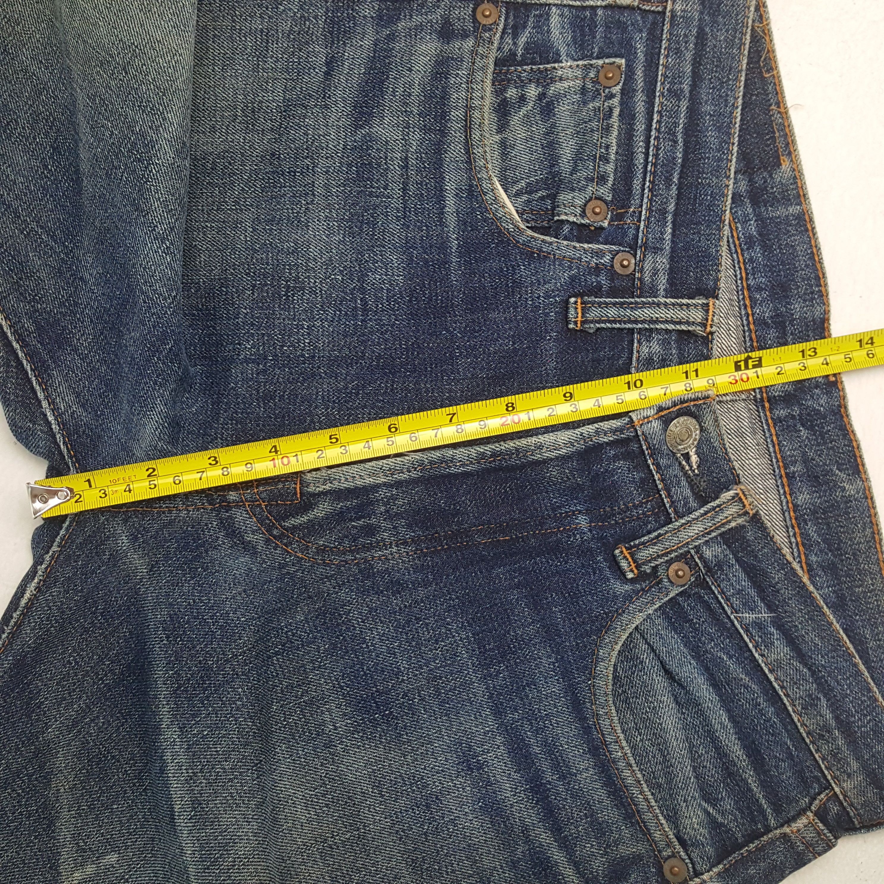 Vintage Denim Jeans Streetwear Style RR16 Size US 29 - 8 Thumbnail