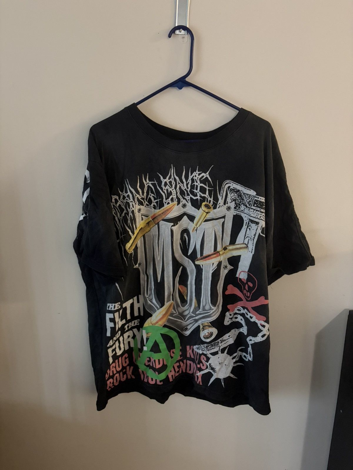 む*む様 【廃盤希少】the space between us スネークプリント Missing Since Thursday MST NEO BOSOZOKU SNAKE LONGSLEEVE MESH