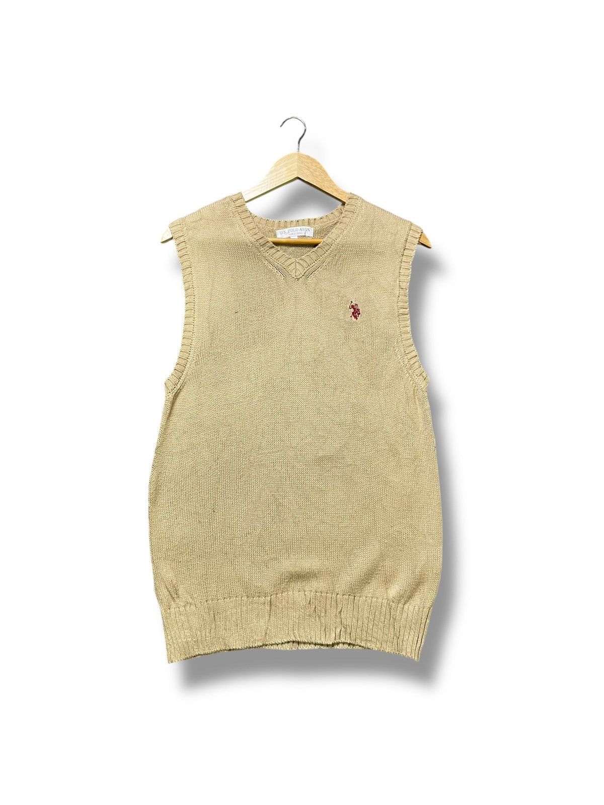 U.S. Polo Assn. × Vintage Us Polo Assn x Vintage Knit Vest (43) Size US M / EU 48-50 / 2 - 1 Thumbnail