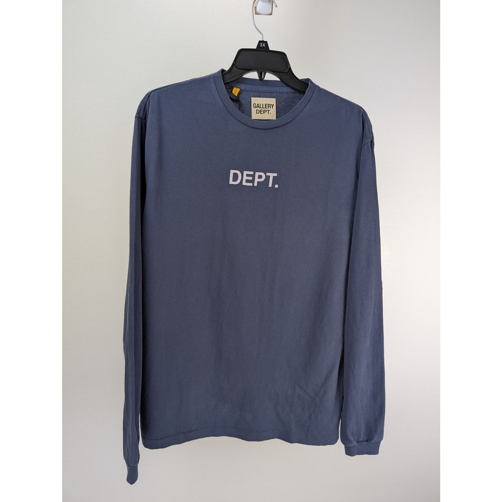 Gallery Dept. o1rshd1 Long Sleeve Shirt Sweatshirt in Navy Blue Size US L / EU 52-54 / 3 - 2 Thumbnail
