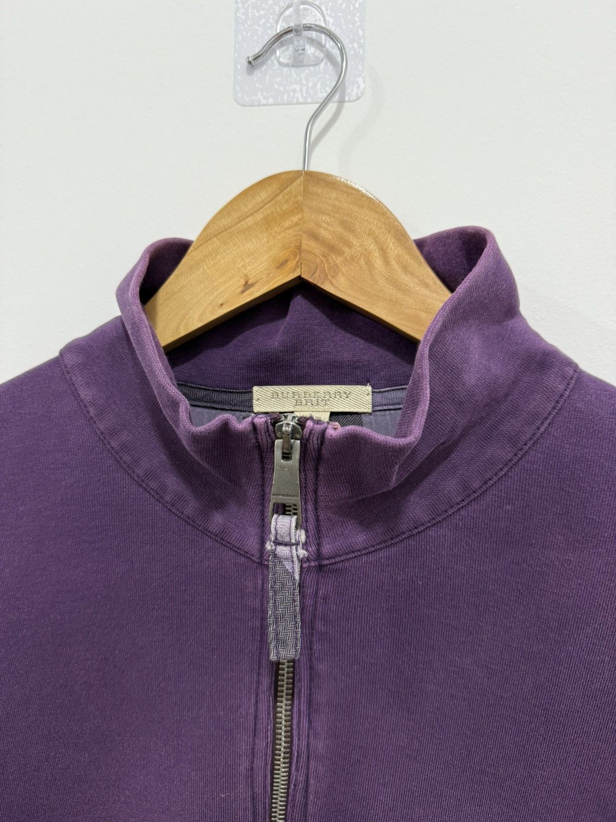 Burberry Classic Burberry Brit Half Zipper sweatshirt Size US XL / EU 56 / 4 - 5 Thumbnail