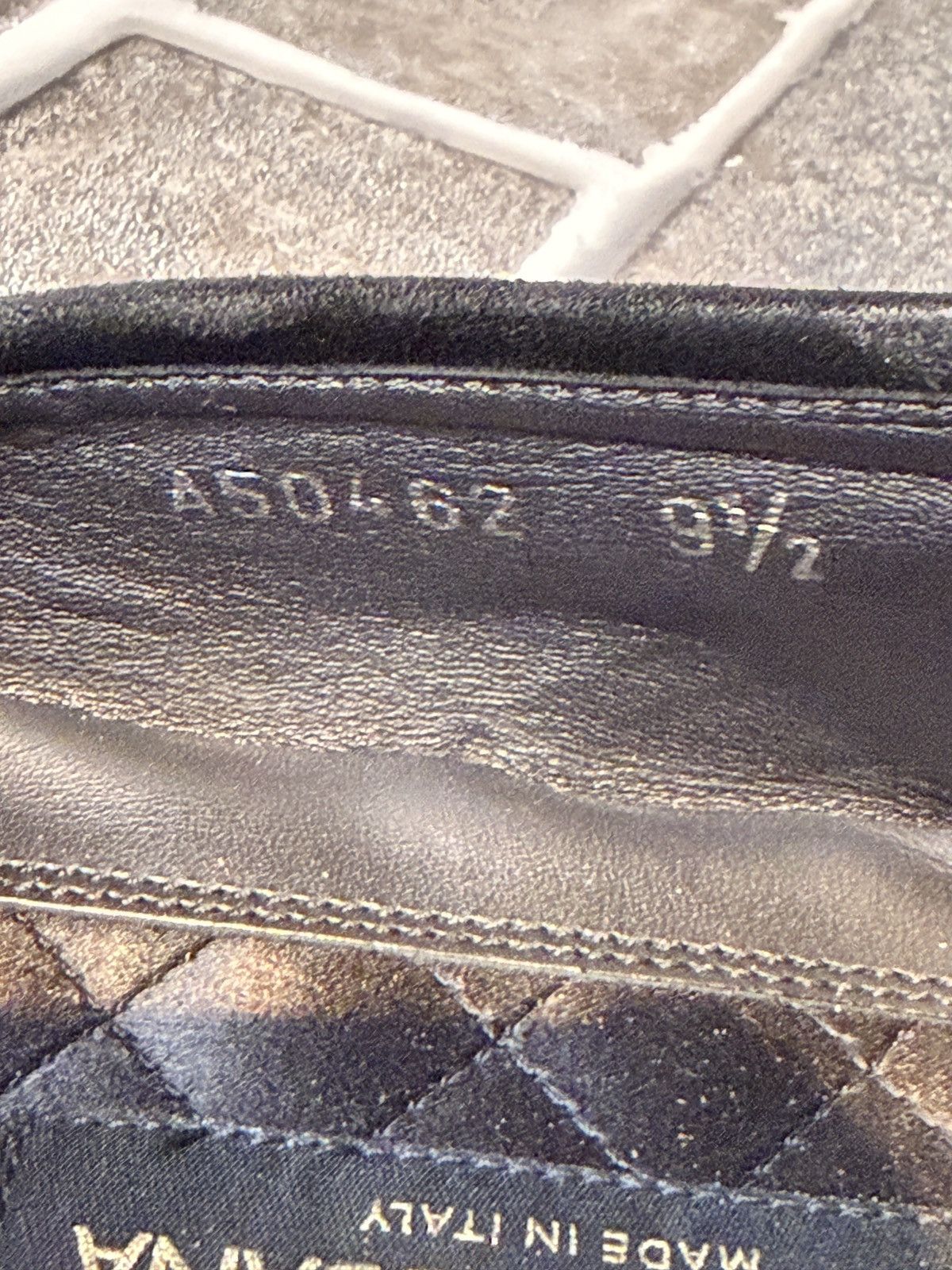 Dolce & Gabbana DOLCE & GABBANA BLACK LEATHER DG LOGO LOAFERS SHOES Size US 9.5 / EU 42-43 - 8 Thumbnail