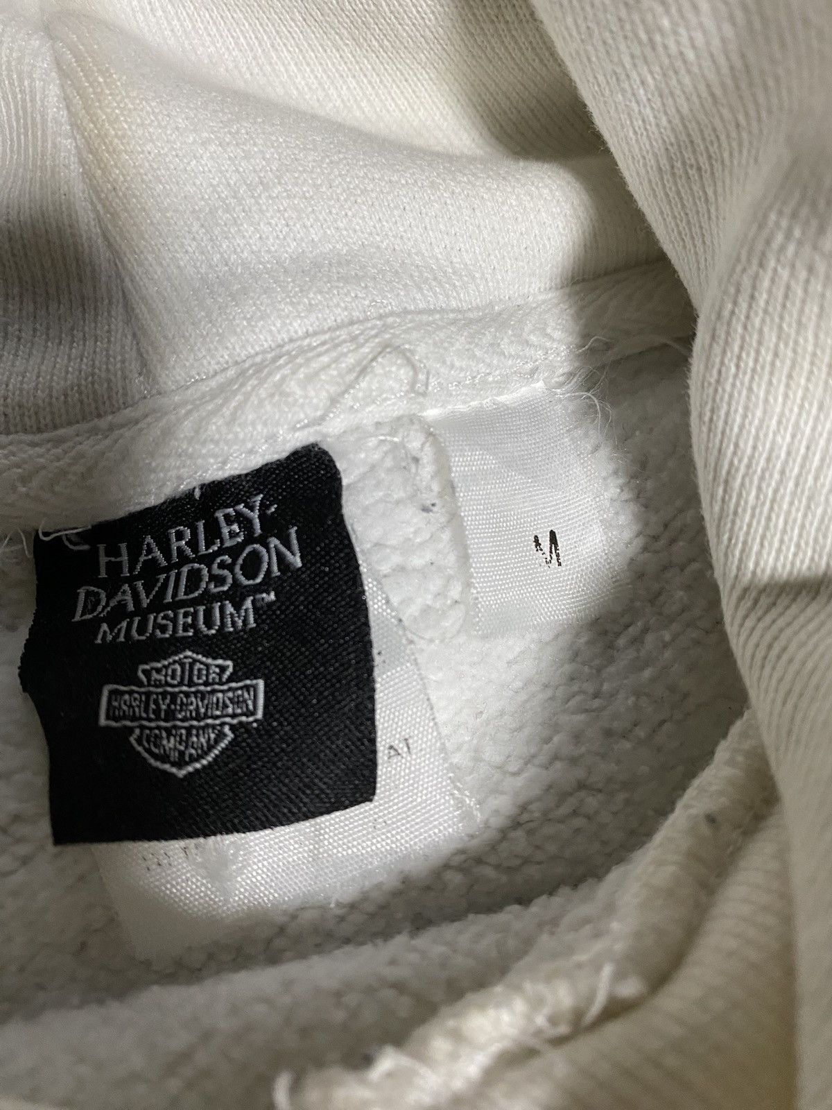 Harley Davidson × Vintage Vintage 90s Harley Davidson Museum hoodie Size US M / EU 48-50 / 2 - 9 Thumbnail