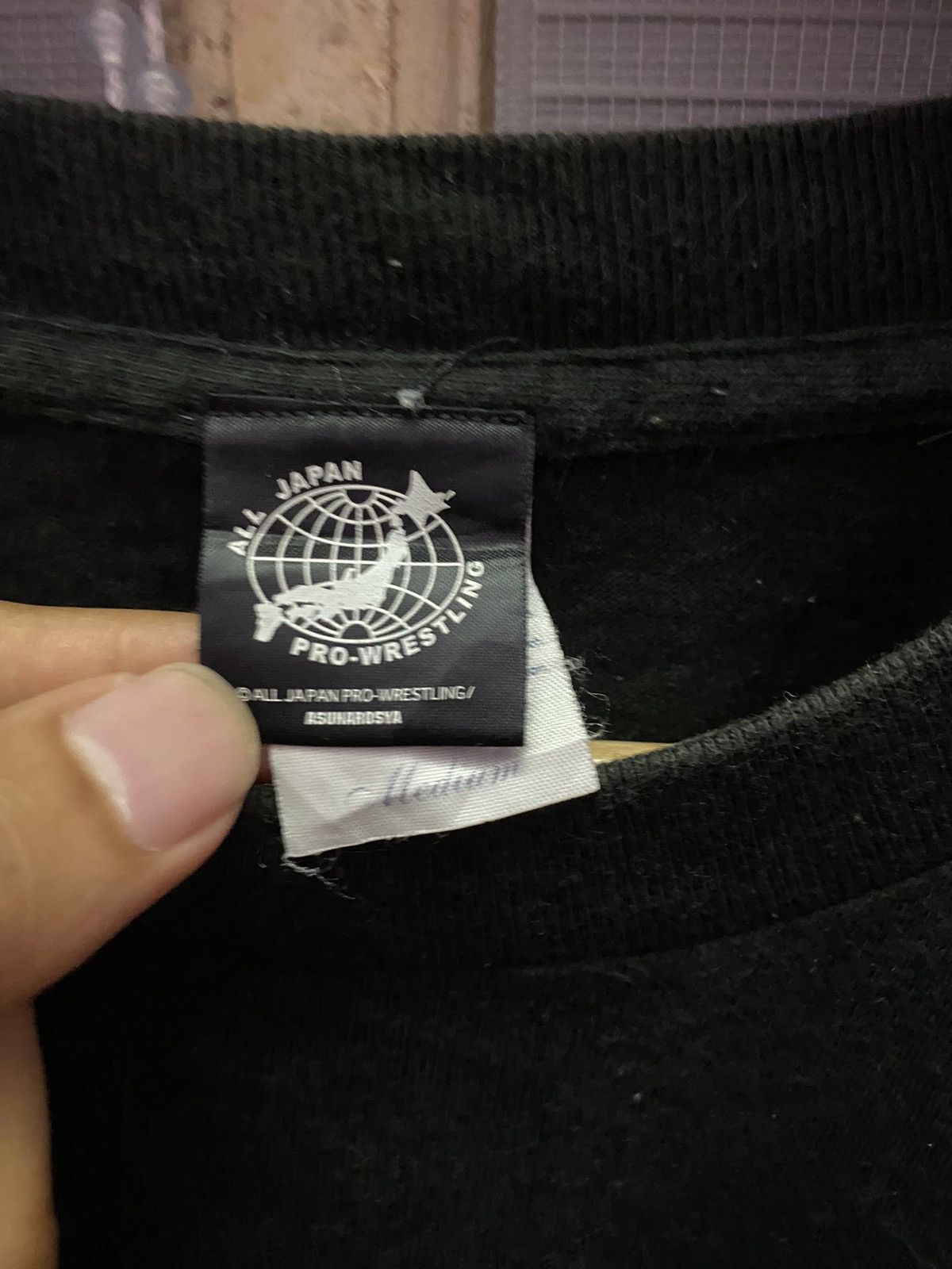 Japanese Brand Vintage 2000s Japan Pro Wrestling Real World Tag Team League Size US M / EU 48-50 / 2 - 7 Thumbnail