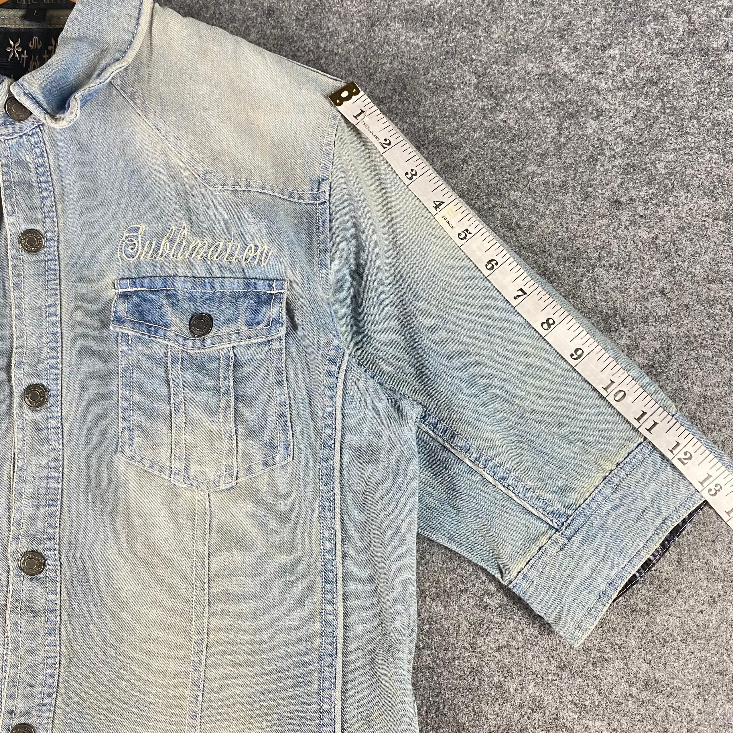 In The Attic Vintage In The Attic Punk Denim Jacket Size US M / EU 48-50 / 2 - 7 Thumbnail